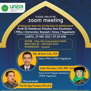 Magister Kebidanan Selenggarakan Silaturahmi Bulan Syawal Untuk Alumni, Mahasiswa dan Dosen