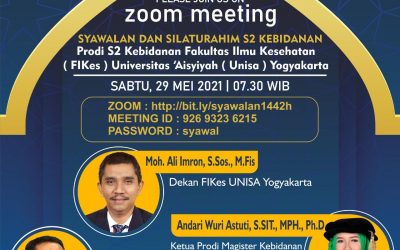 Magister Kebidanan Selenggarakan Silaturahmi Bulan Syawal Untuk Alumni, Mahasiswa dan Dosen