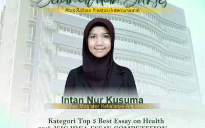 Membanggakan, Mahasiswa Magister Kebidanan Berhasil Raih Prestasi Internasioal