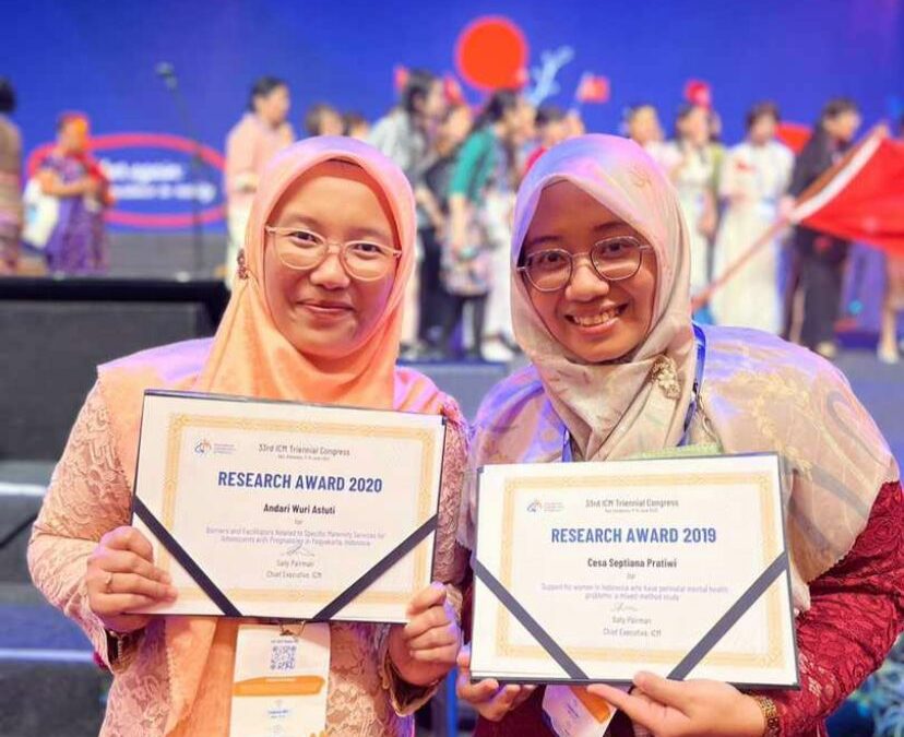 Selamat! Dosen Magister Kebidanan UNISA Yogyakarta meraih ICM Research Awards di Bali