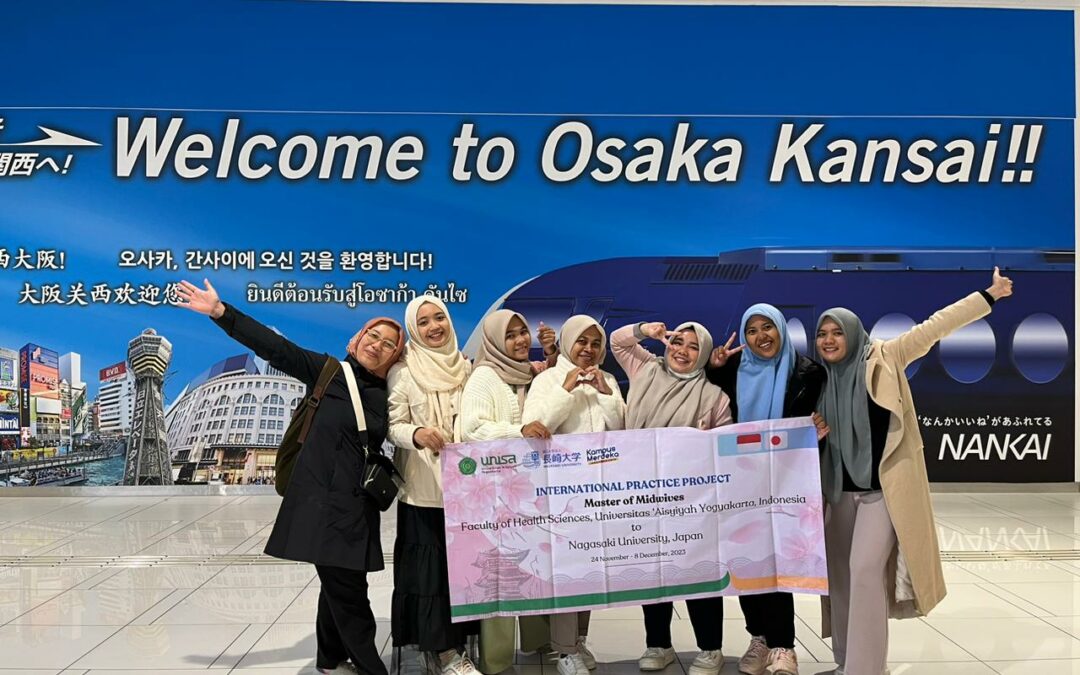 Keren!!! Mahasiswa Prodi Kebidanan Program Magister Melakukan International Practice Project di Jepang